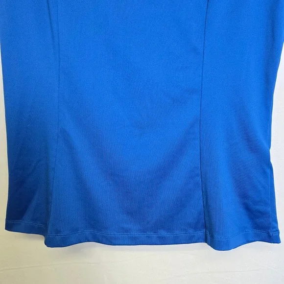 Callaway Colorblock Sleeveless Golf Polo, Opti-Dri, Blue/White, Women's Medium - Picture 3 of 8